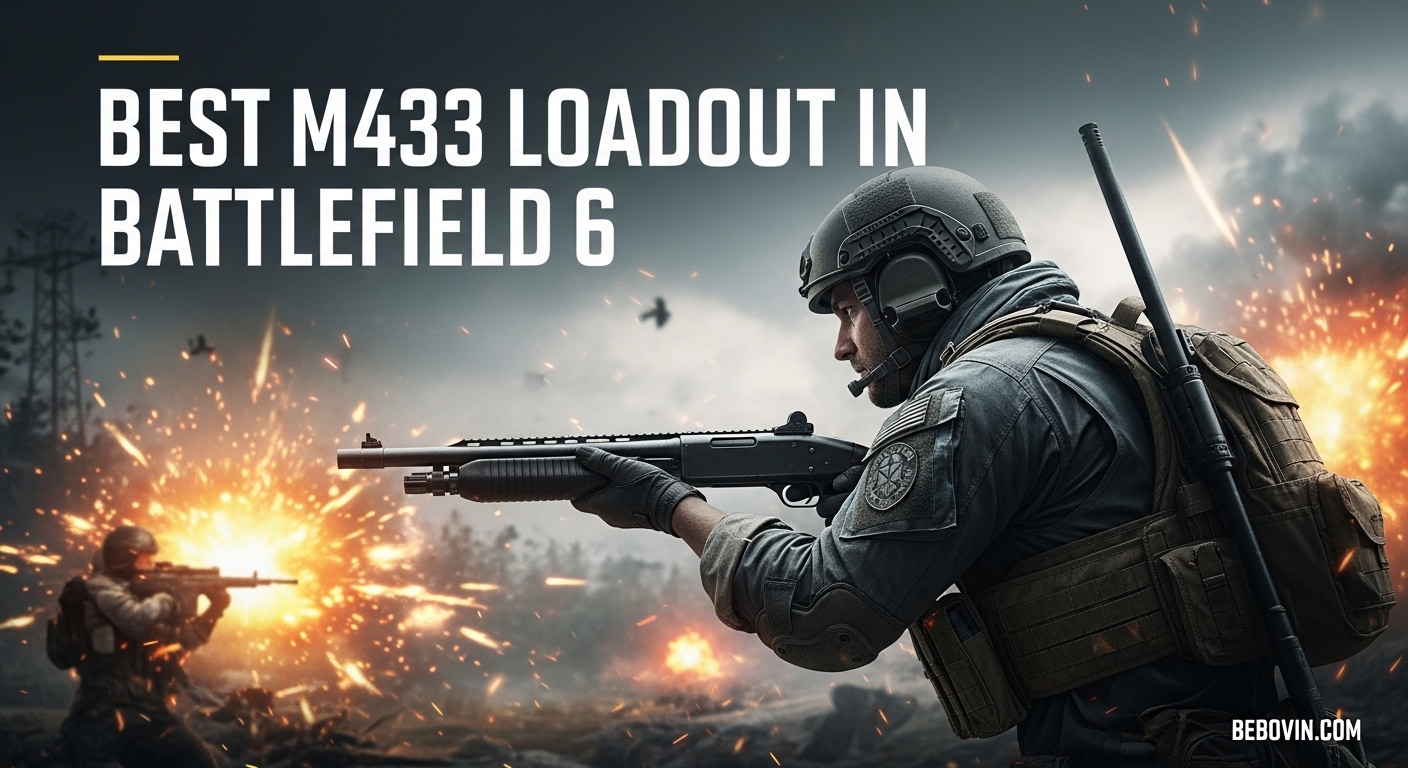 Best M433 Loadout in Battlefield 6