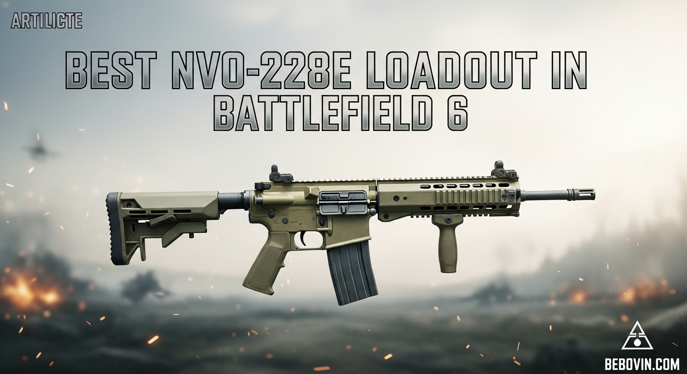 Best NVO-228E Loadout in Battlefield 6