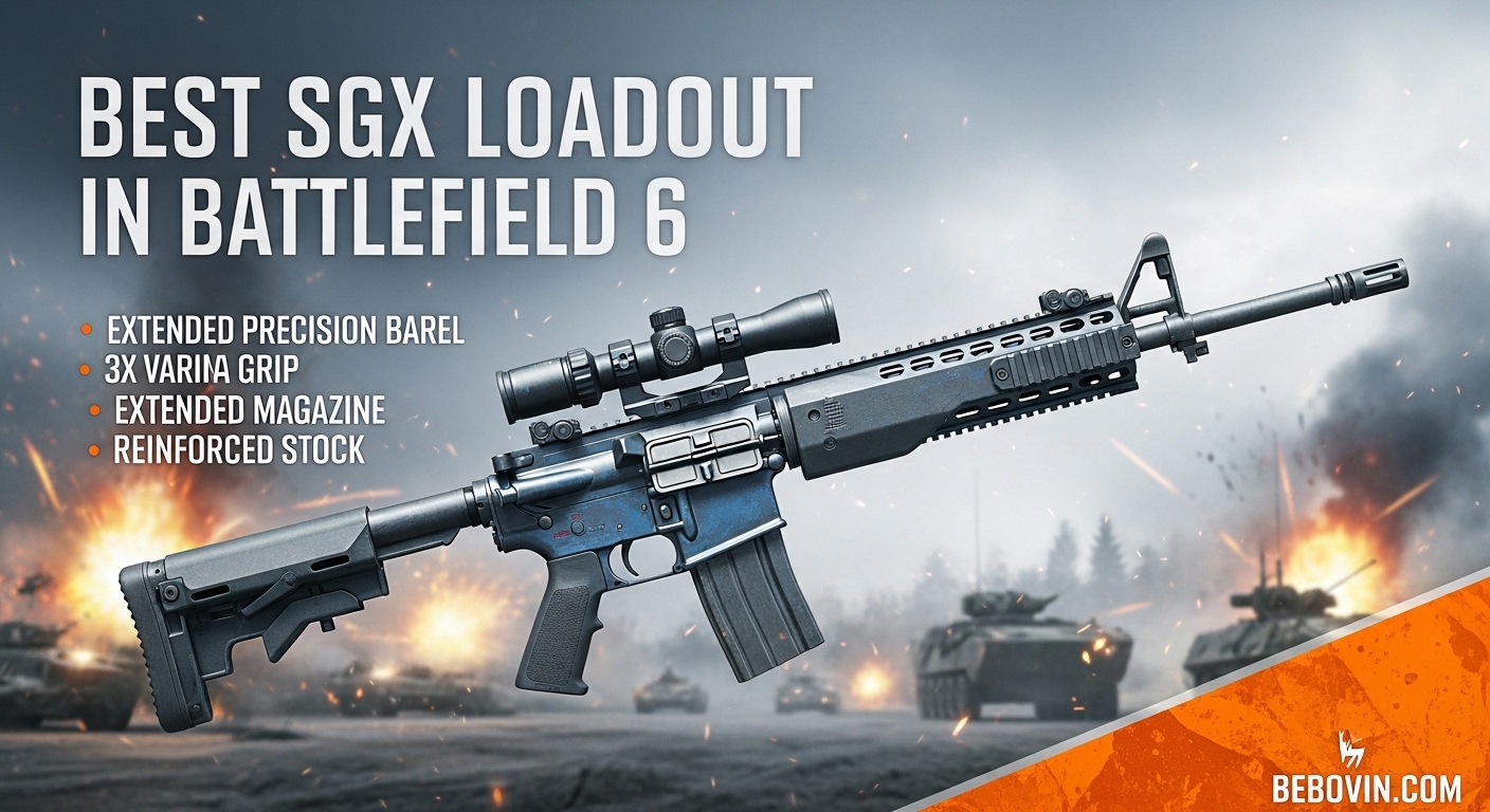 Best SGX Loadout in Battlefield 6