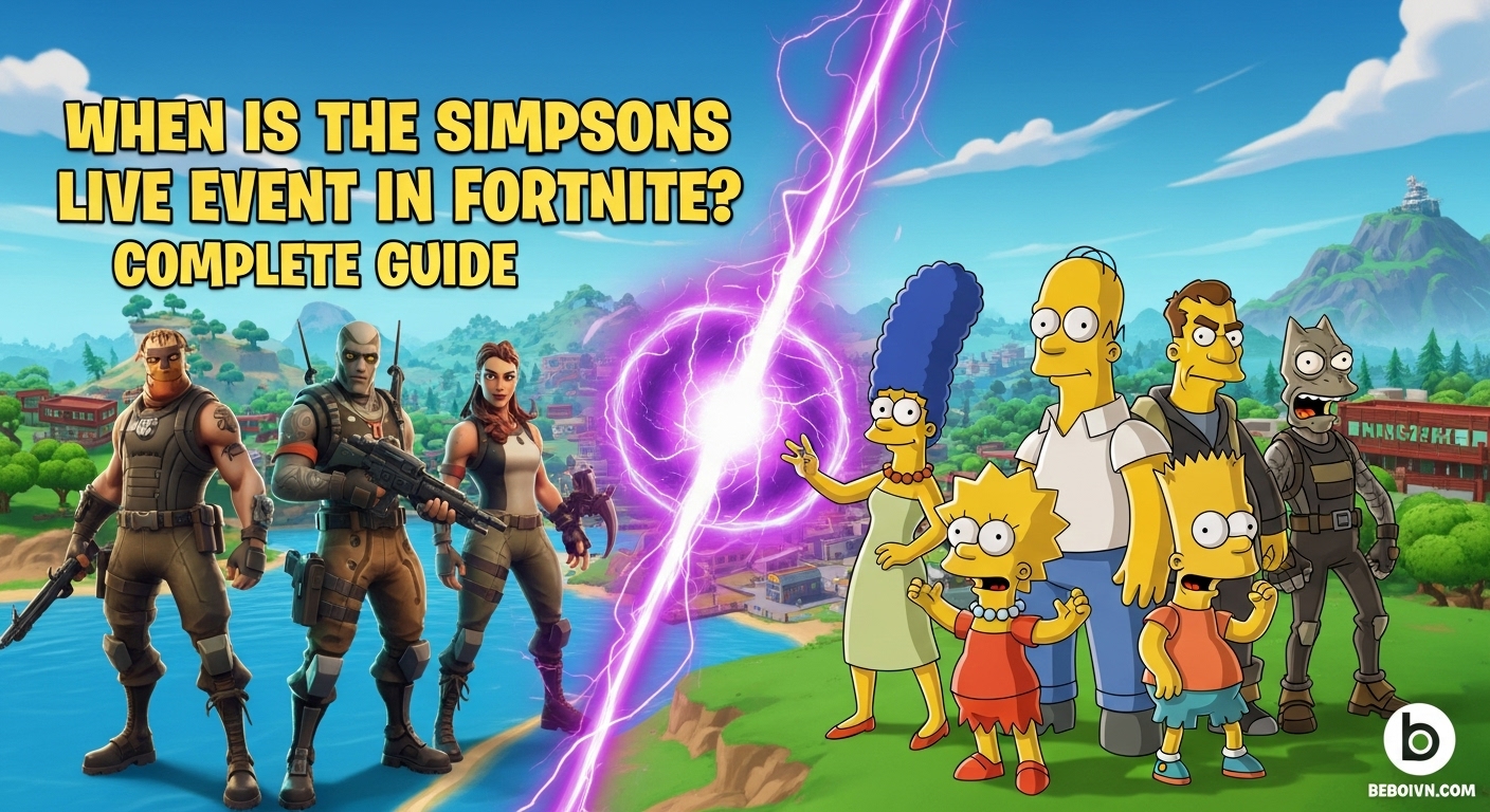 Fortnite Simpsons Live Event