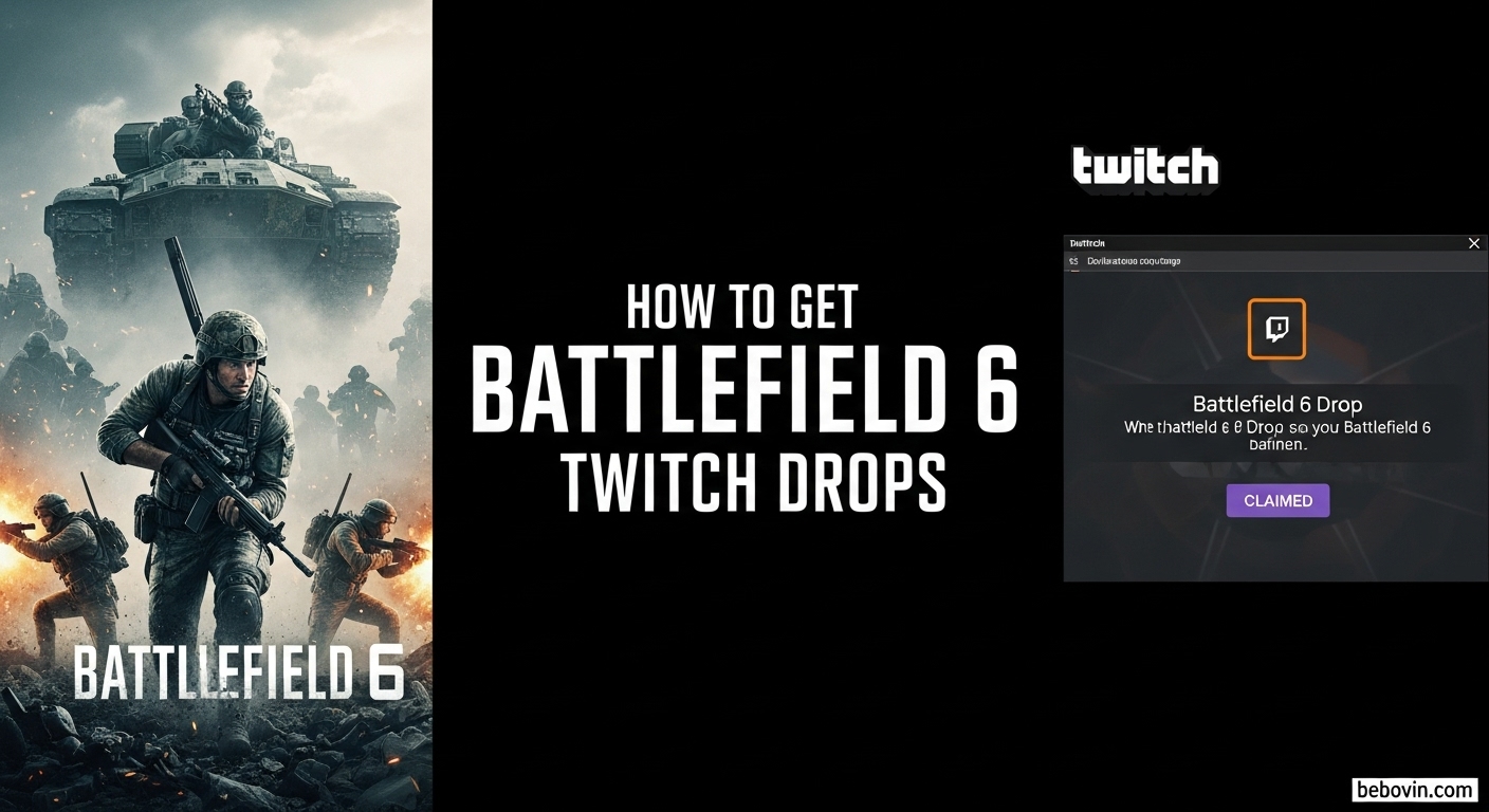 How to Get Battlefield 6 Twitch Drops