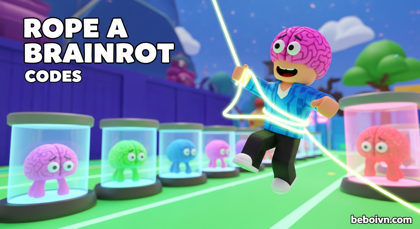 Rope a Brainrot Codes