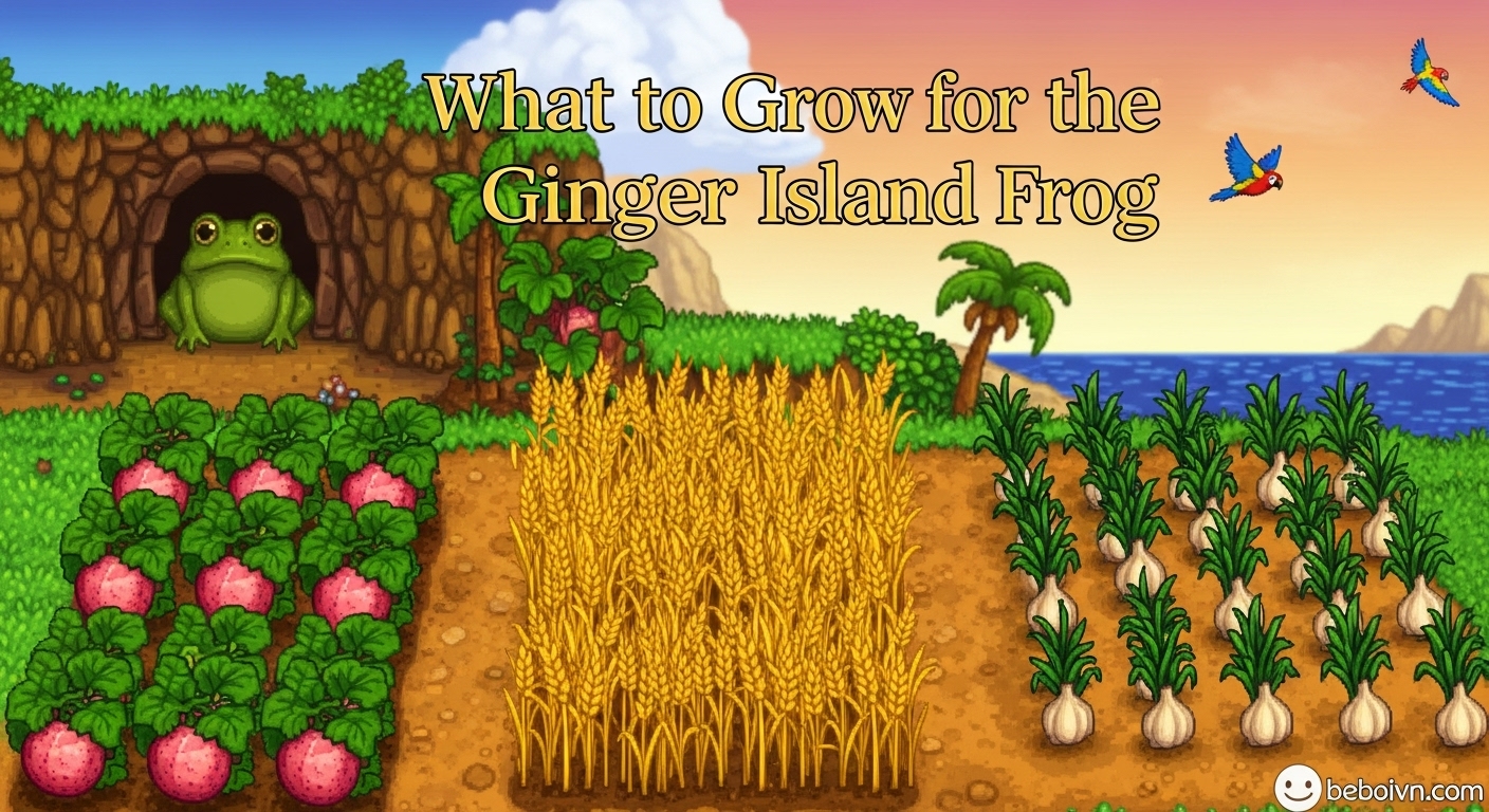 Stardew Valley Ginger Island Frog