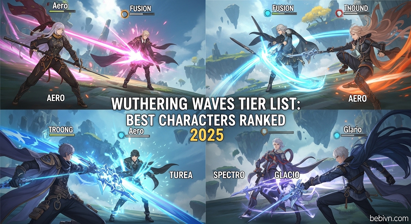 Wuthering Waves Character Tier List