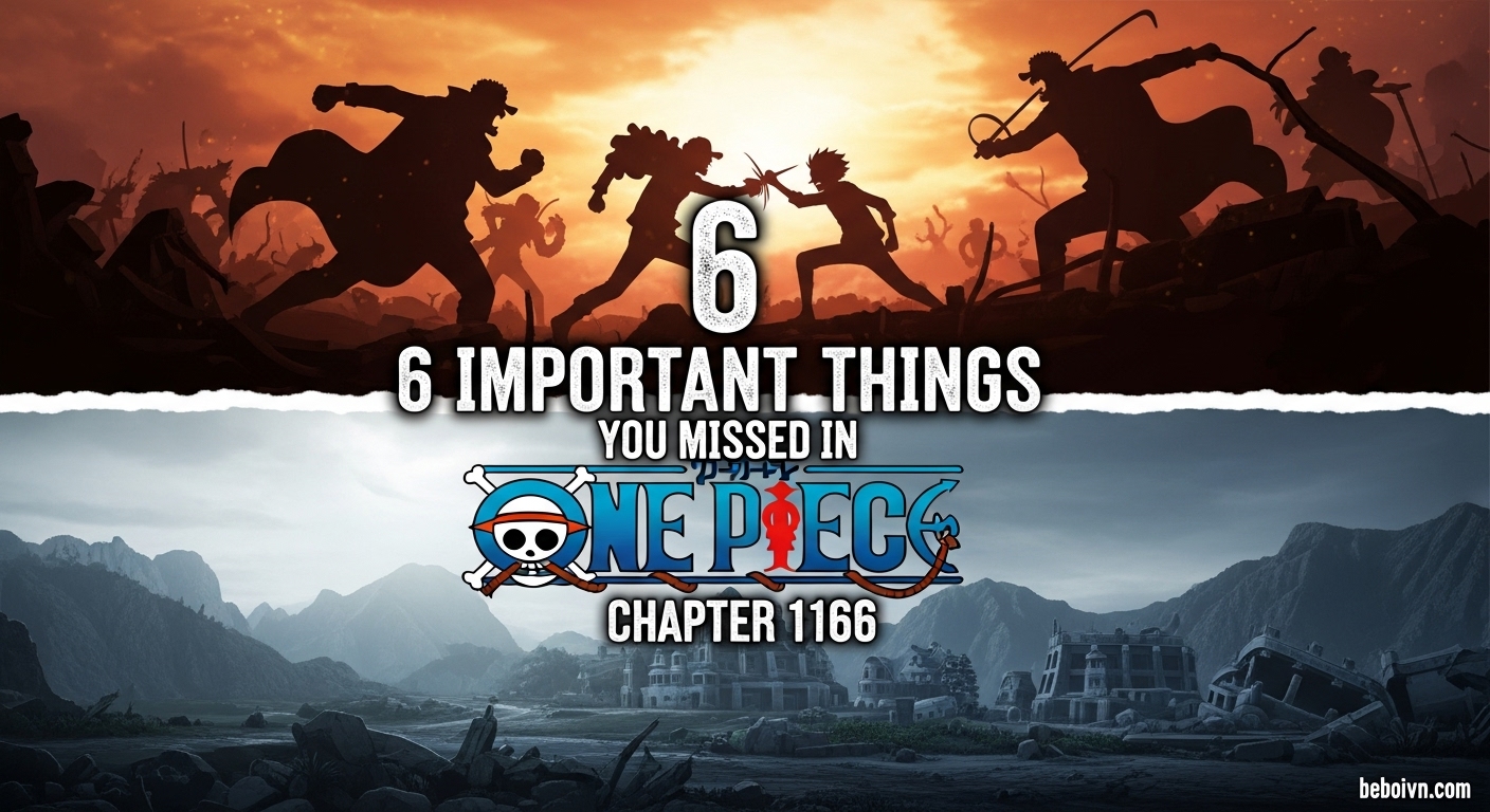 6 Important Things You Missed In One Piece Chapter 1166