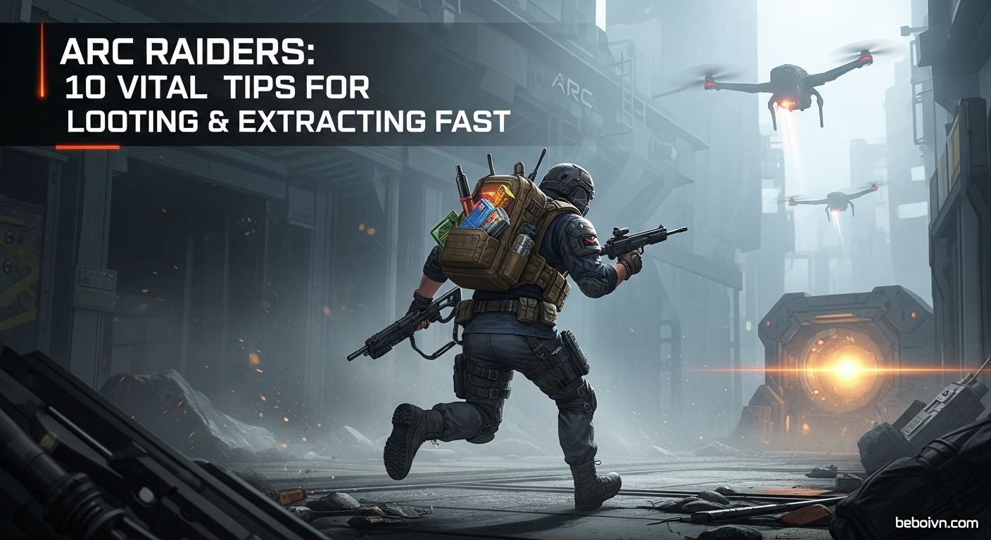 ARC Raiders 10 Vital Tips For Looting & Extracting Fast