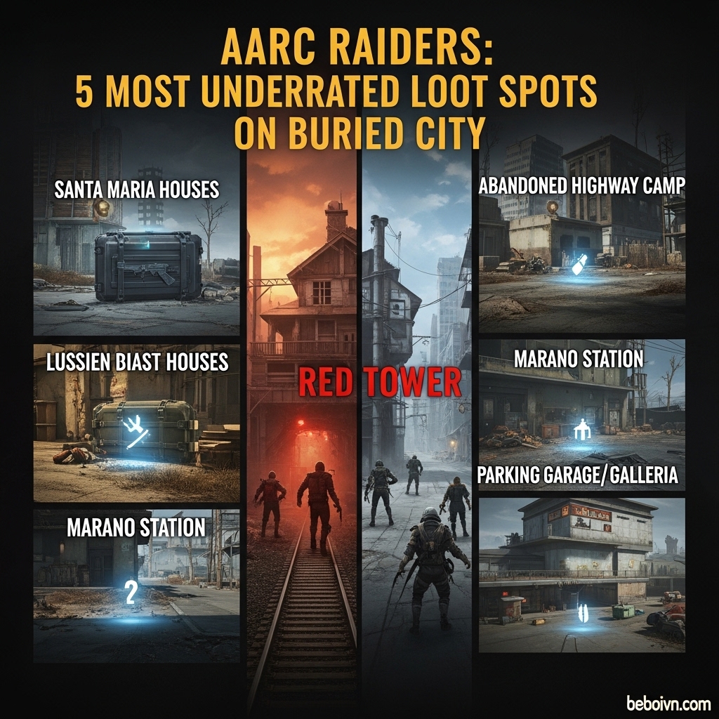 ARC Raiders Most Underrated Loot Spots On Buried City