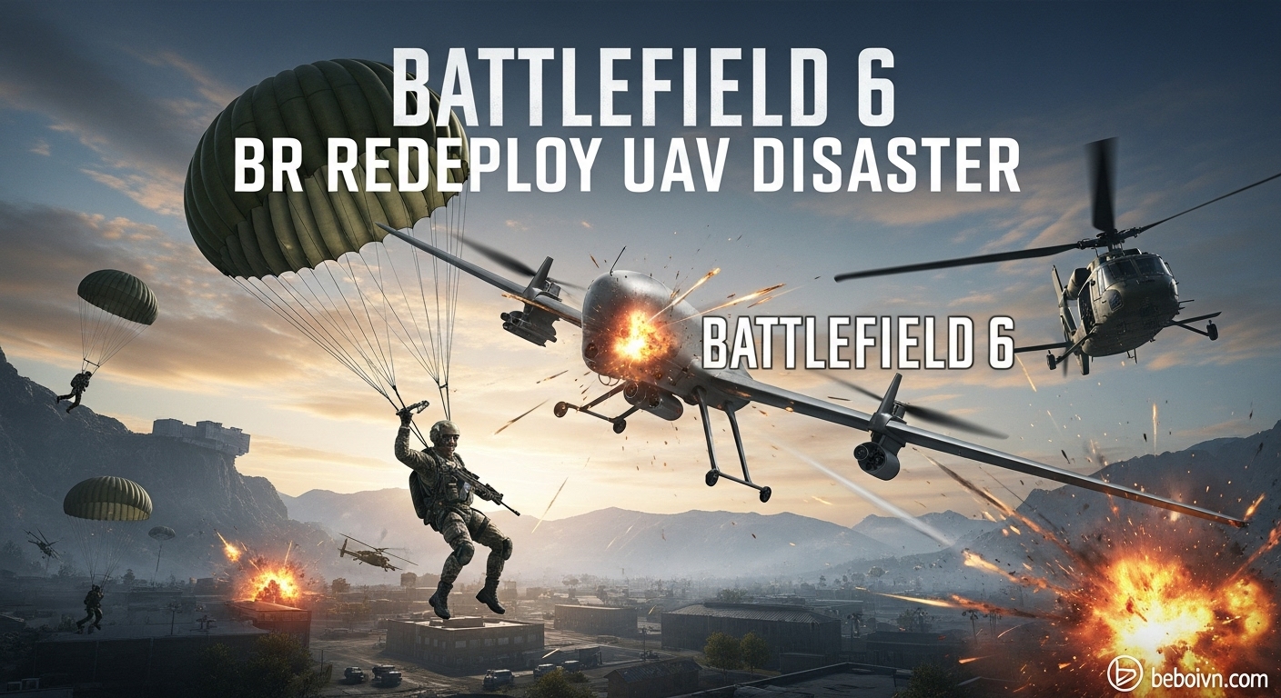 Battlefield 6 BR Redeploy UAV Disaster