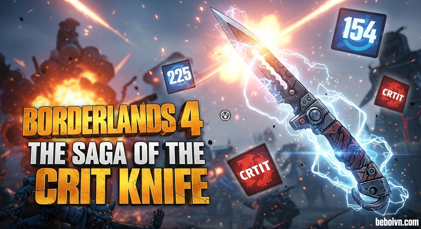 Borderlands 4 Crit Knife Saga