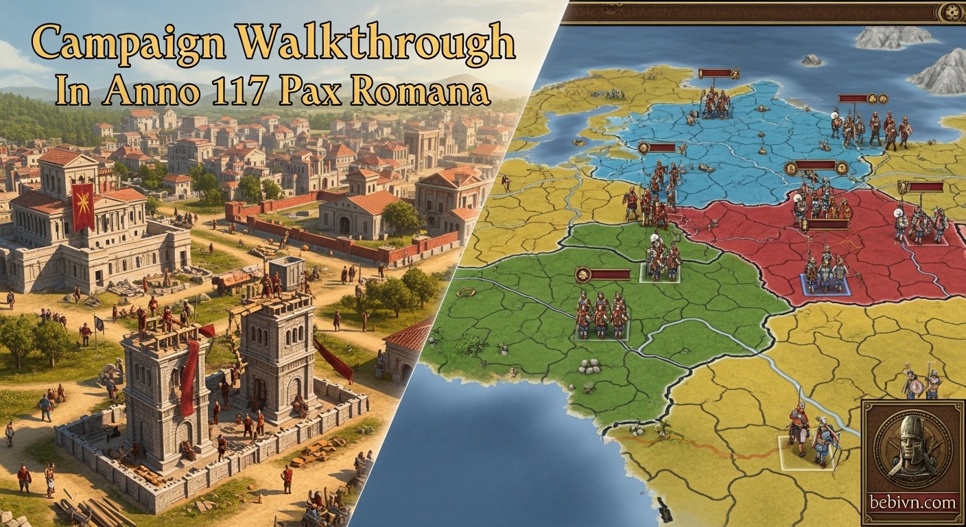 Campaign Walkthrough In Anno 117 Pax Romana