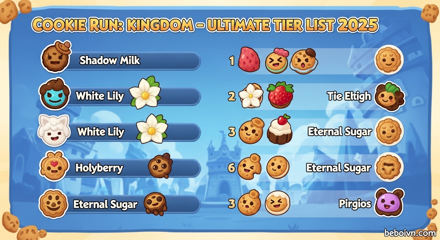 Cookie Run Kingdom Tier List