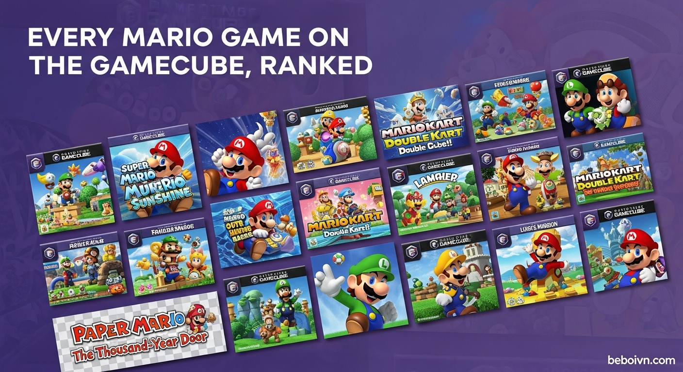 Every Mario Game On The GameCube, Ranked