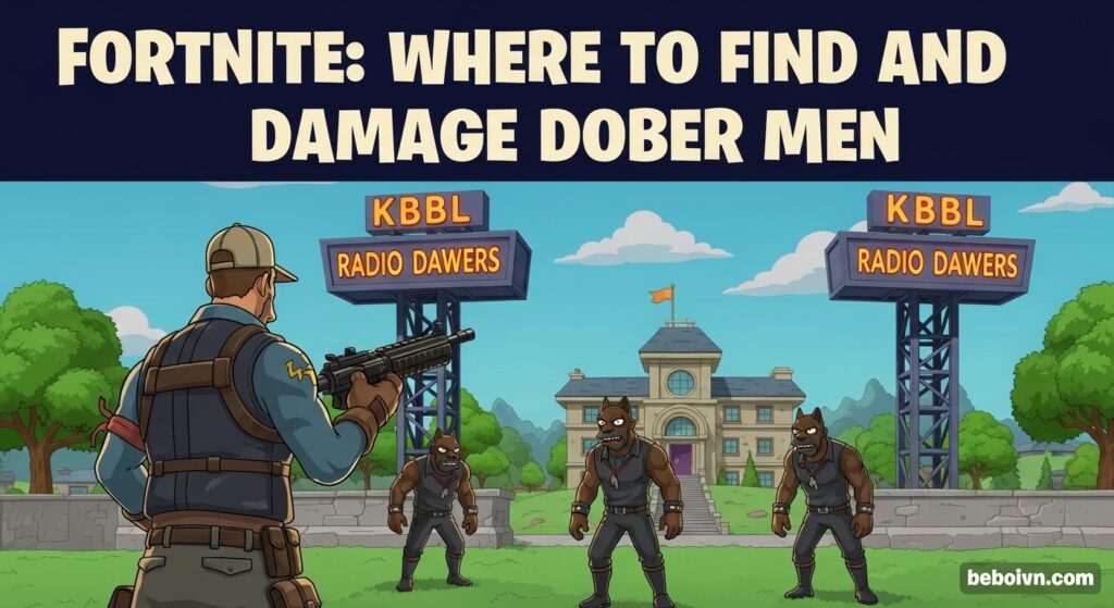 Fortnite Dober Men Guide(2025) Locations & Damage Strategies