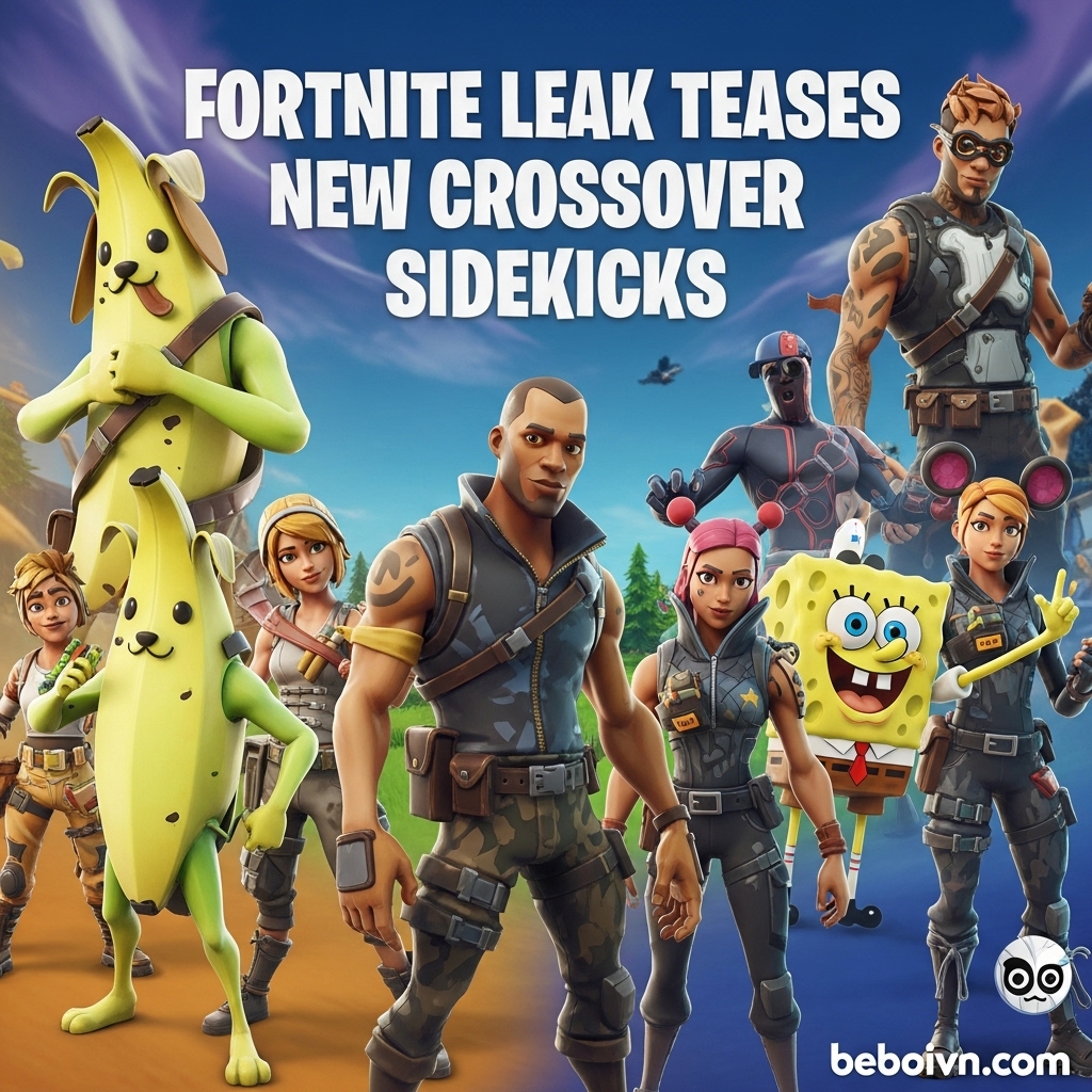 Fortnite Leak Teases New Crossover Sidekicks
