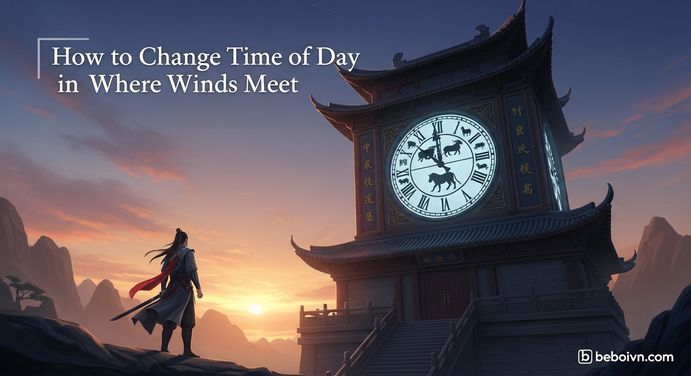 How to Change Time of Day in Where Winds Meet