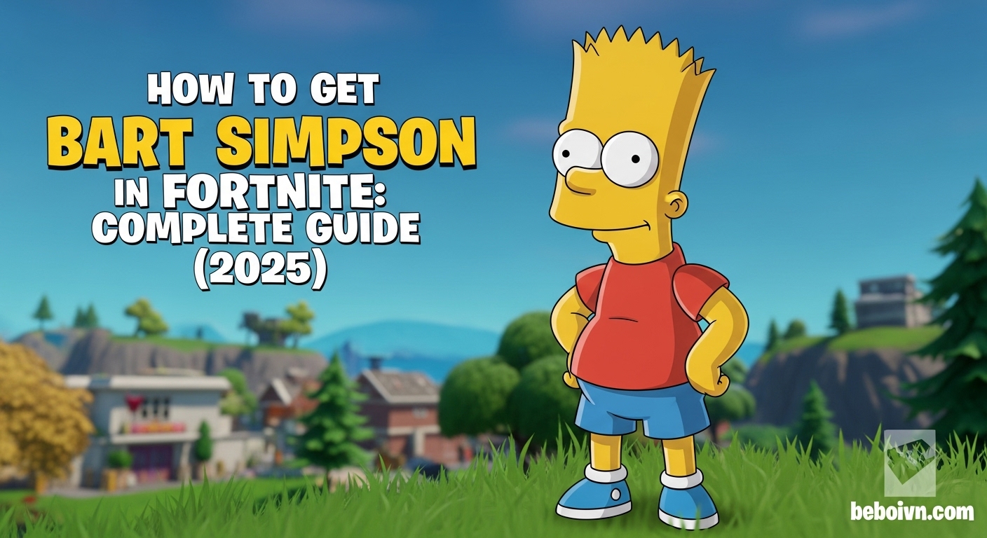 How to Get Bart Simpson in Fortnite