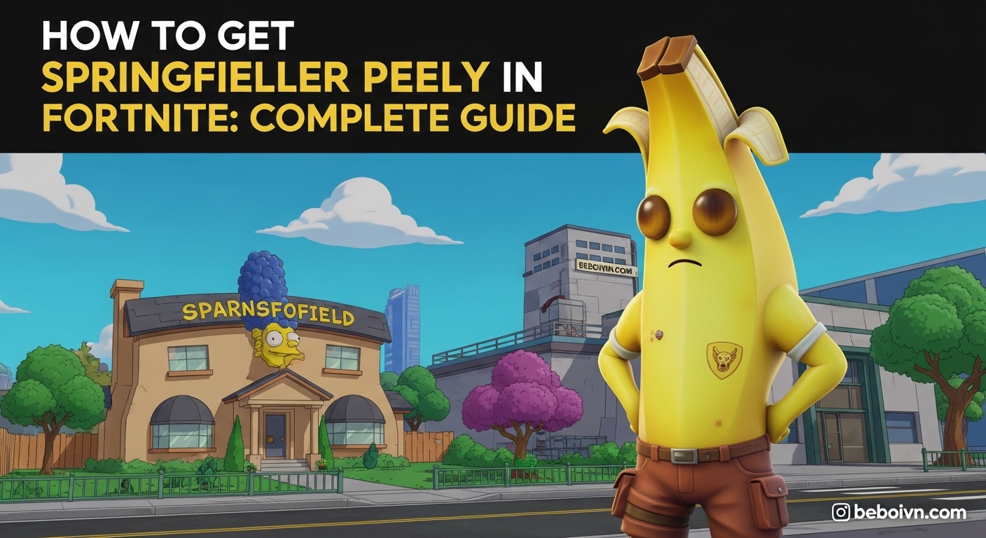 How to Get Springfielder Peely in Fortnite