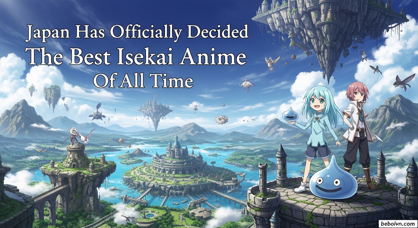 Japan's Official Best Isekai Anime