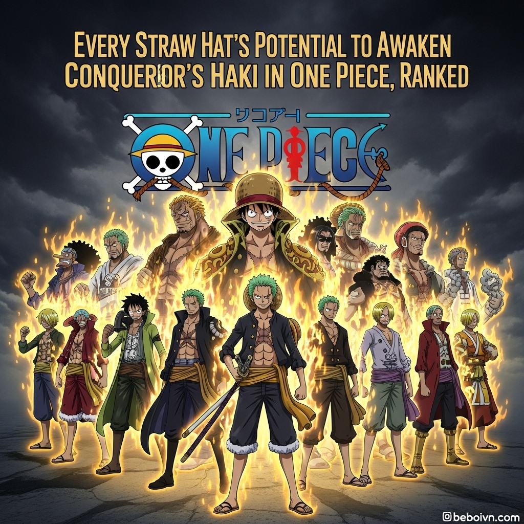 One Piece (2025) Every Straw Hat's Conqueror's Haki Potential