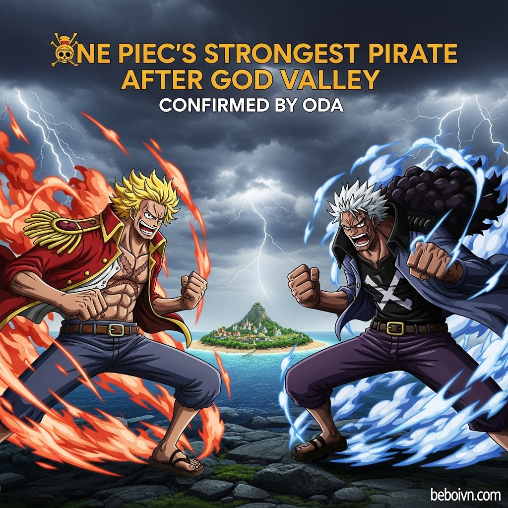 One Piece's Strongest Pirate After God Valley Confirmed by Oda