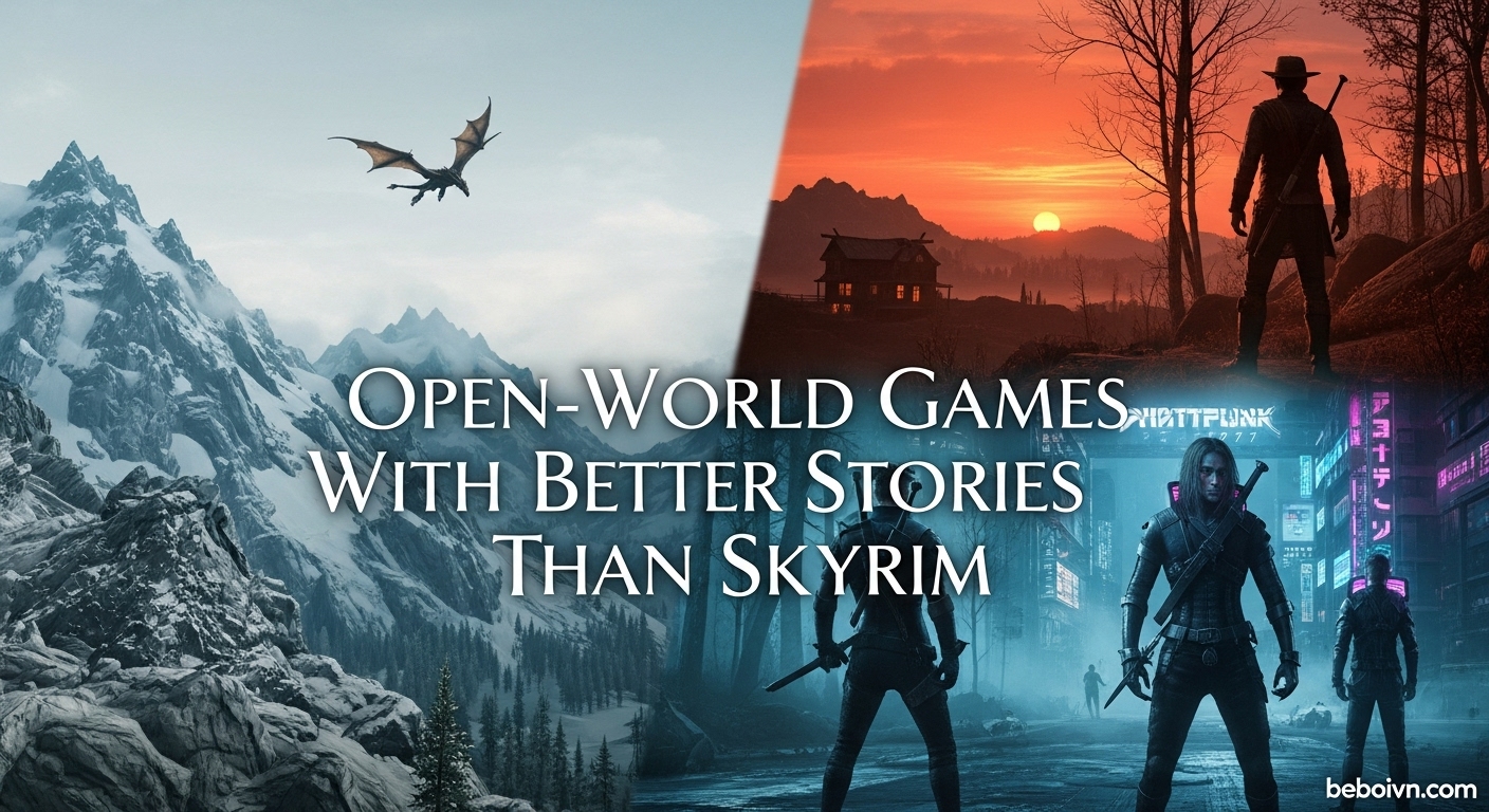 Open-World Games With Better Stories Than Skyrim