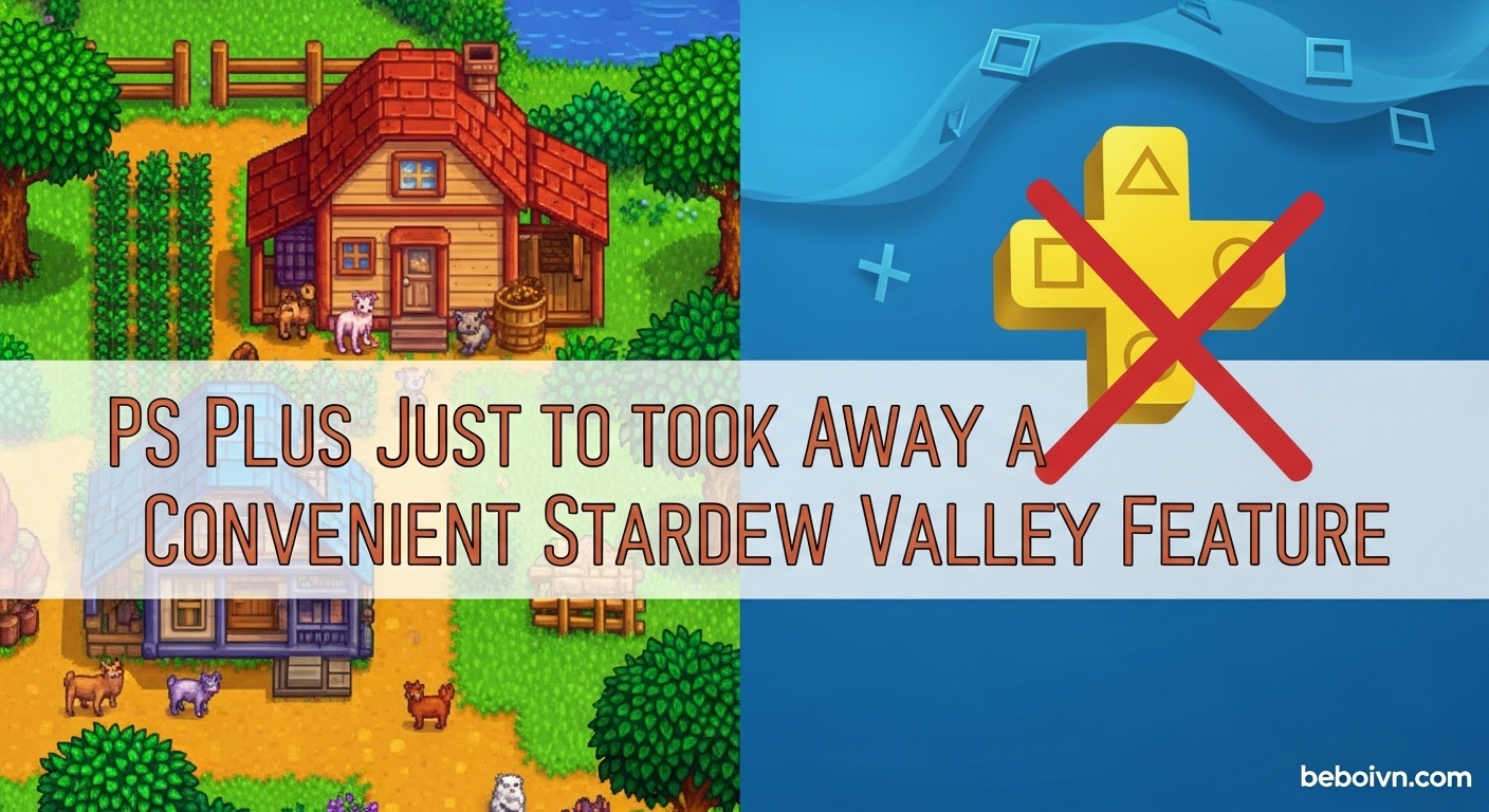 PS Plus Removes Stardew Valley Cross-Buy Feature