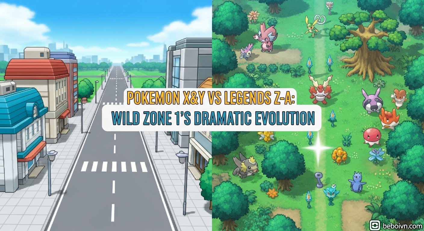 Pokemon X&Y vs Legends Z-A