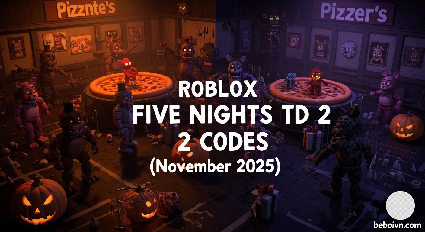Roblox Five Nights TD 2 Code