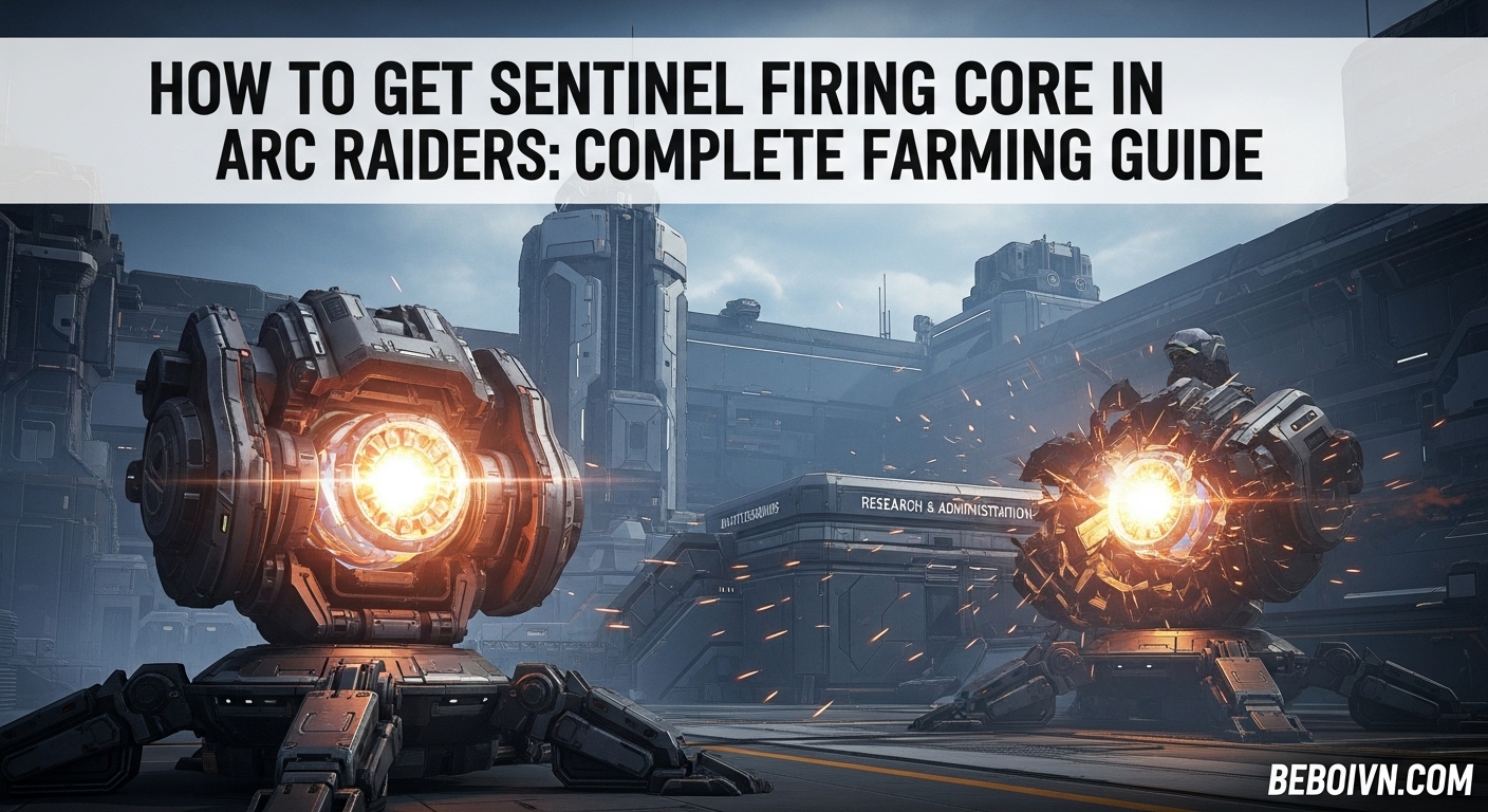 Sentinel Firing Core Arc Raiders