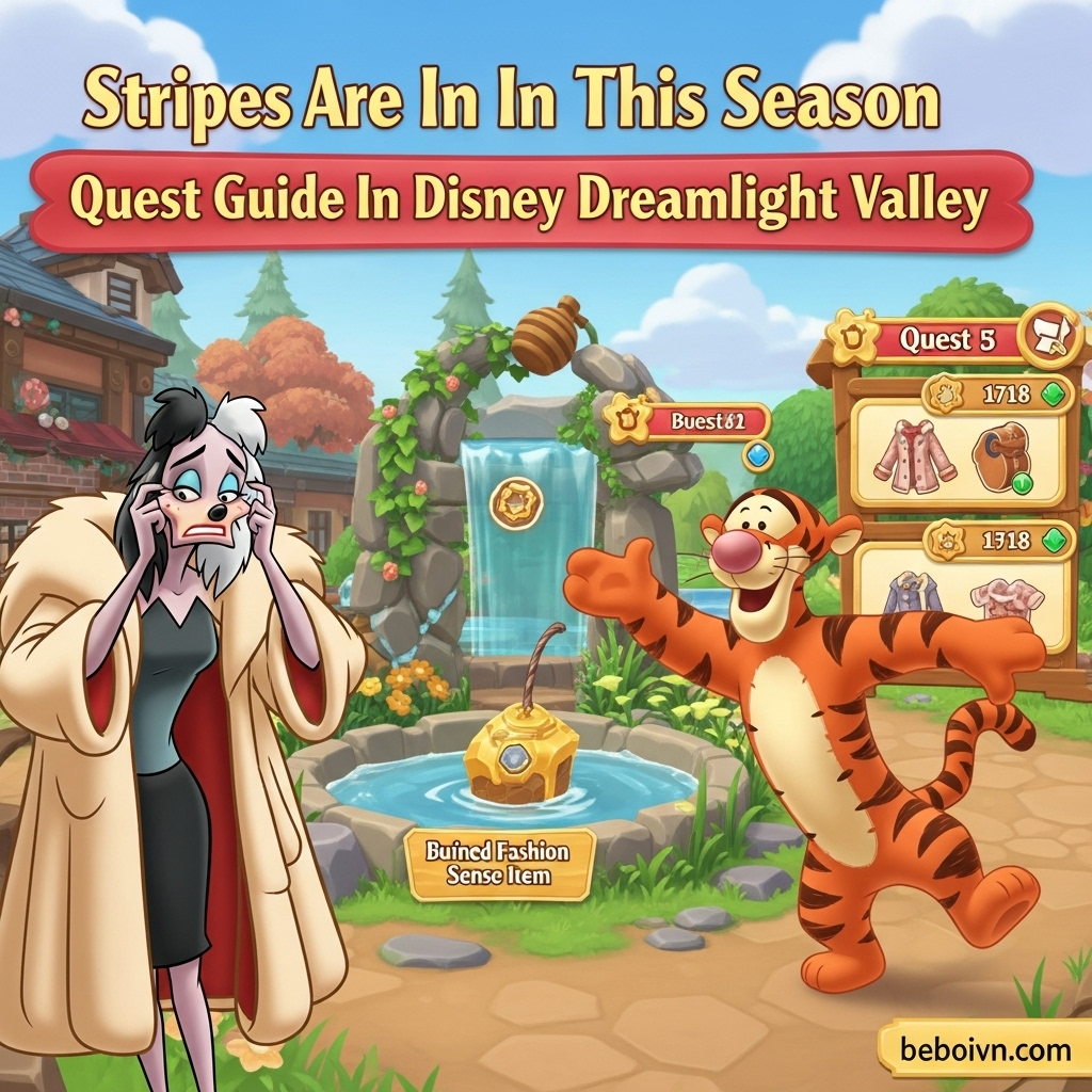 Stripes Are In This Season Quest Guide