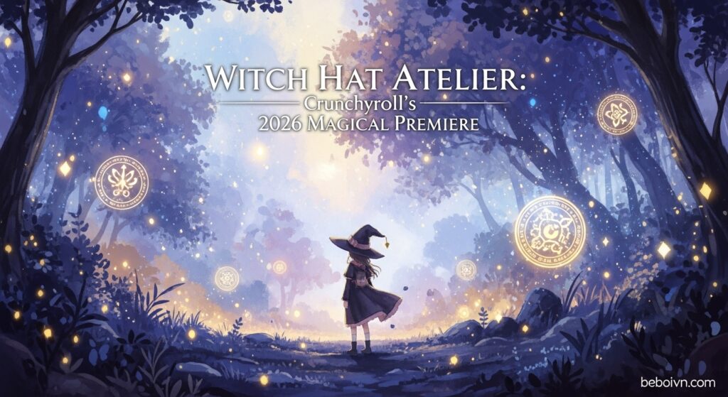 Witch Hat Atelier 2025 Crunchyroll s Witch Anime Release Date