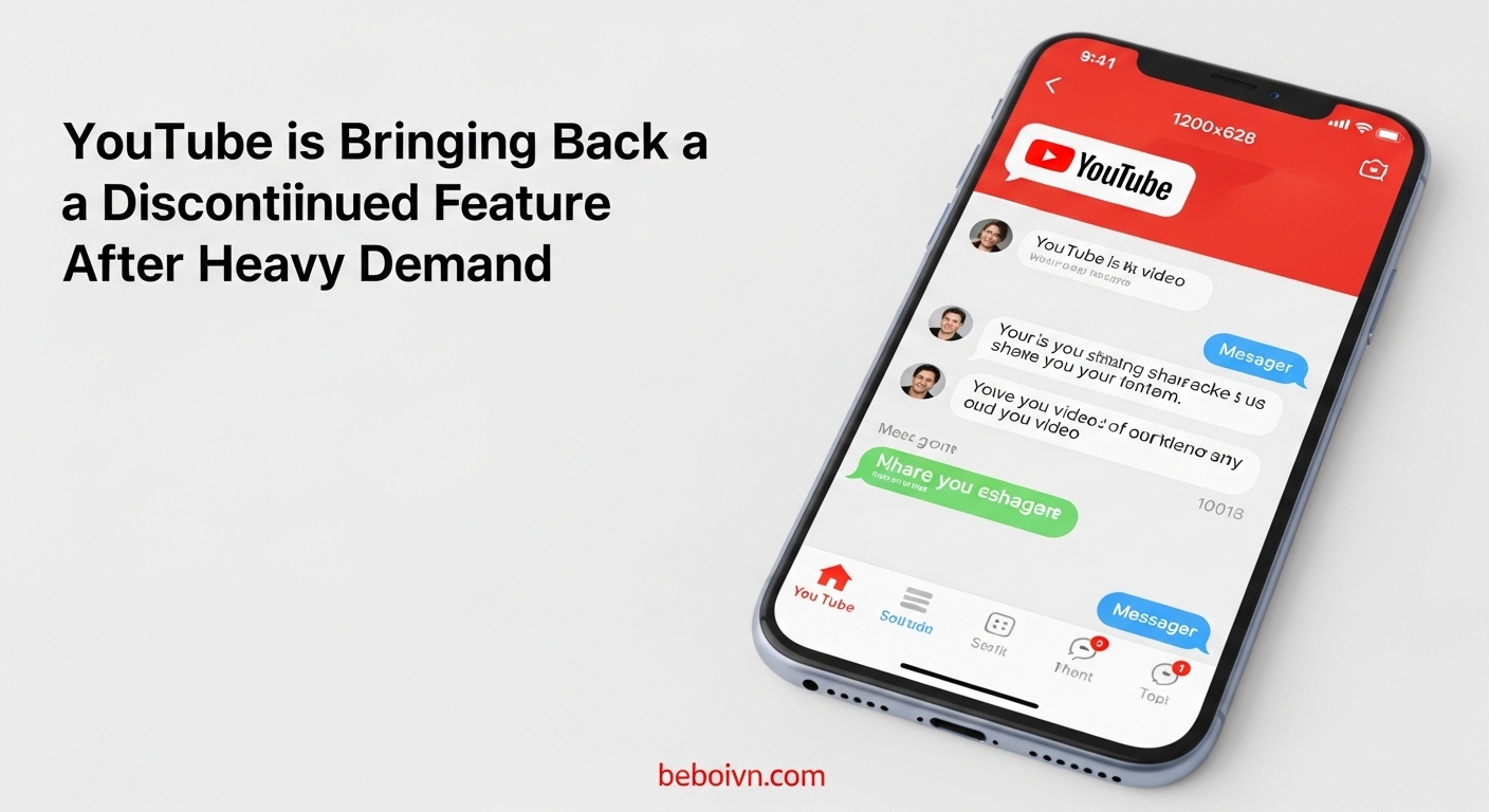 YouTube Revives Direct Messaging