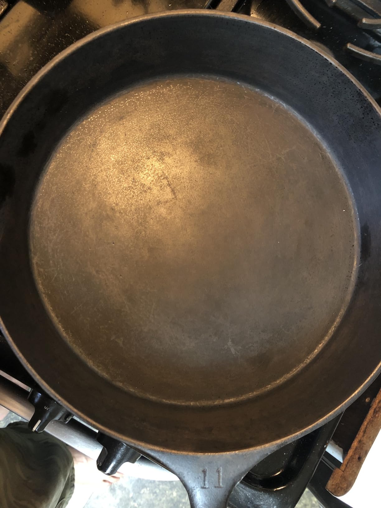 Lodge Seasoned Cast Iron Skillet - PFAS-Free, Non-Toxic Cookware - Use with an Oven, Stove, Grill, or Campfire - Naturally Non-Stick & Oven Safe - 10.25 Inches customer photo 1