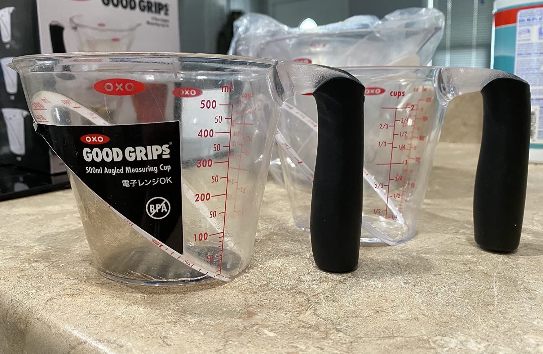 OXO Good Grips 3-Piece Angled Measuring Cup Set - Customer Photo 2