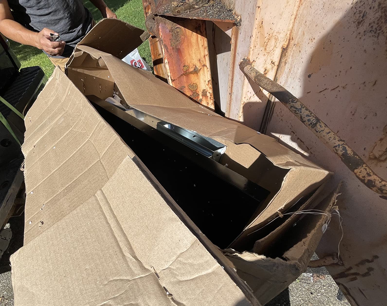 Broan 273603 Eclipse Downdraft Model Ventilator, 36-Inch, Satin Aluminum - Customer Photo 3