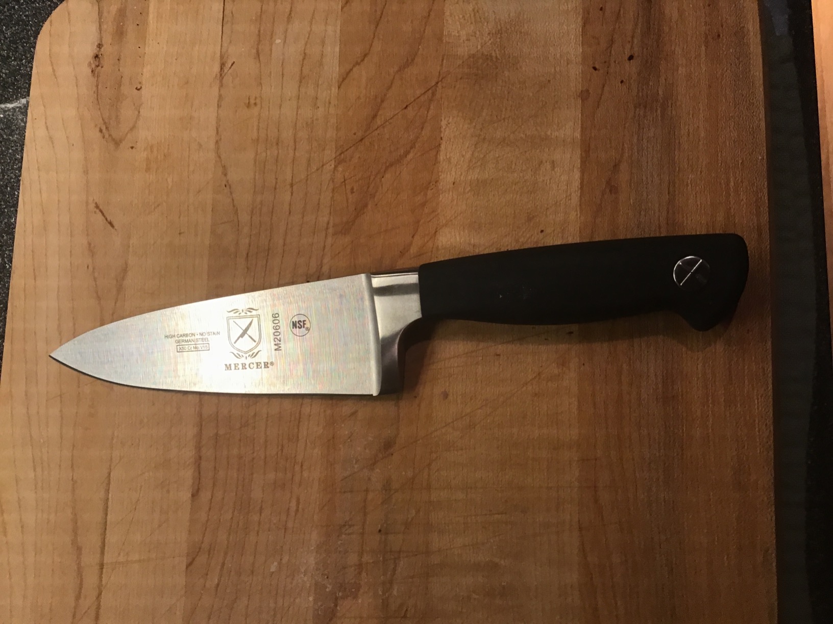 Mercer Culinary M20003 Genesis 3.5-Inch Paring Knife, Black Customer Review Mercer Culinary M20003 Genesis 3.5-Inch Paring Knife, Black - Customer Photo 2