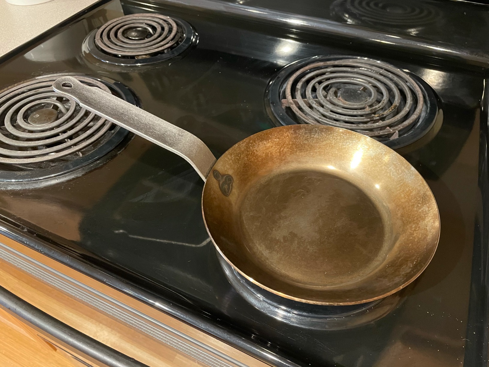 Matfer Bourgeat Black Carbon Steel Frying Pan, 11 3/4 Matfer Bourgeat Black Carbon Steel Frying Pan, 11 3/4