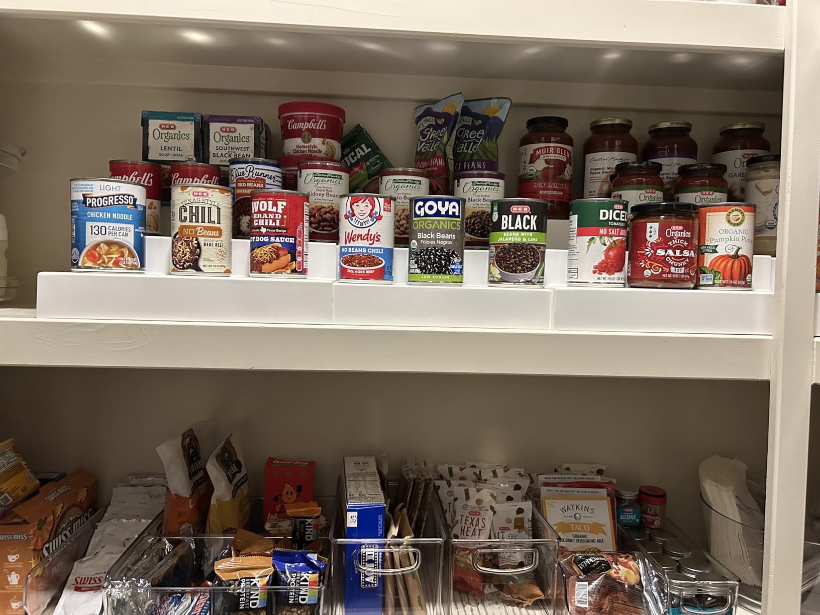 Dial Industries 3 Tier Adjustable Canned Goods Shelves for Kitchen Cabinet and Pantry Organization - Customer Photo 4