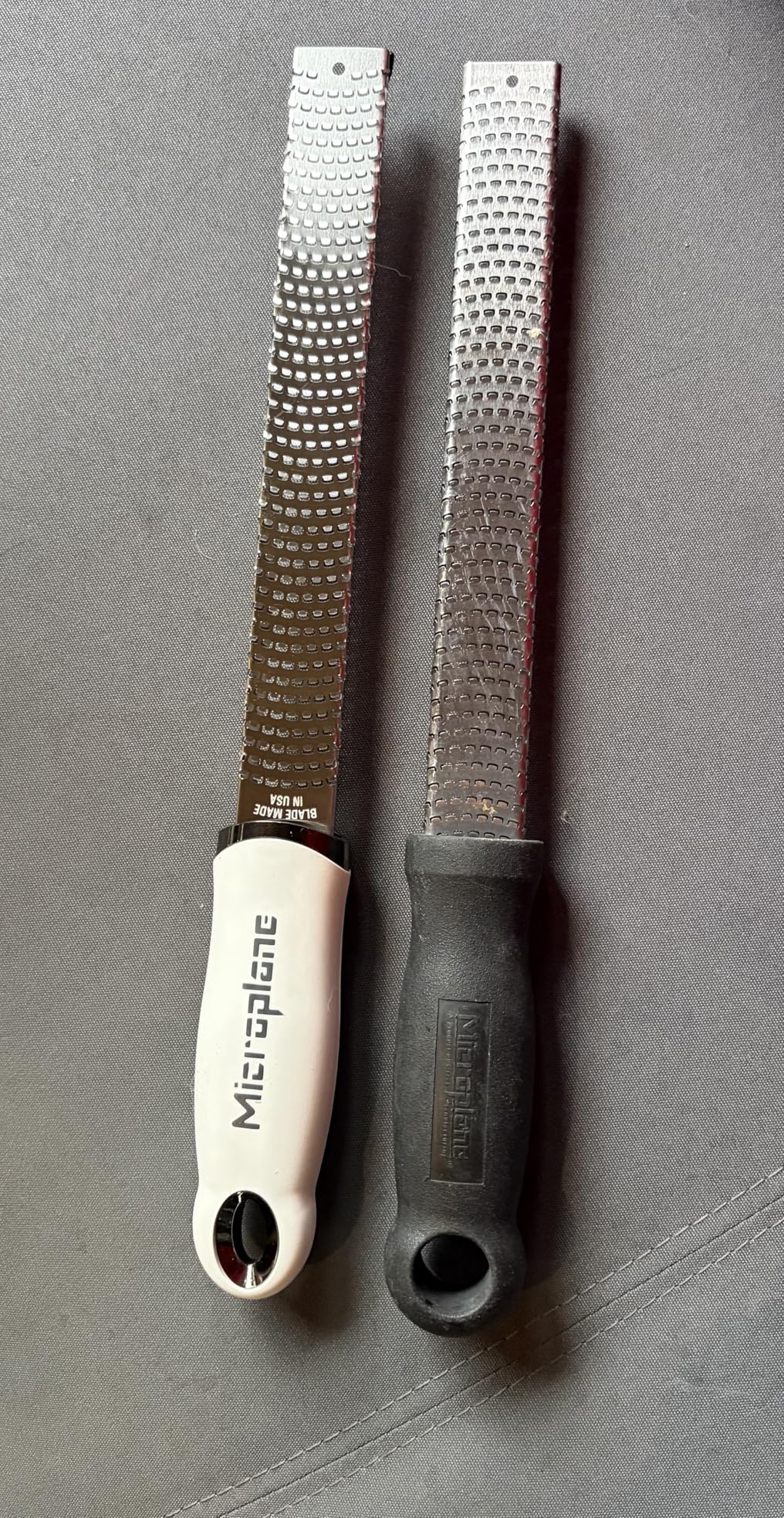 Microplane Premium Classic Series Zester 18/8, Black - Lemon Zester & Cheese Grater & Vegetable Grater - Citrus, Parmesan Cheese, Garlic, Ginger, Nutmeg, Chocolate - Stainless Steel Grater - Customer Photo 2