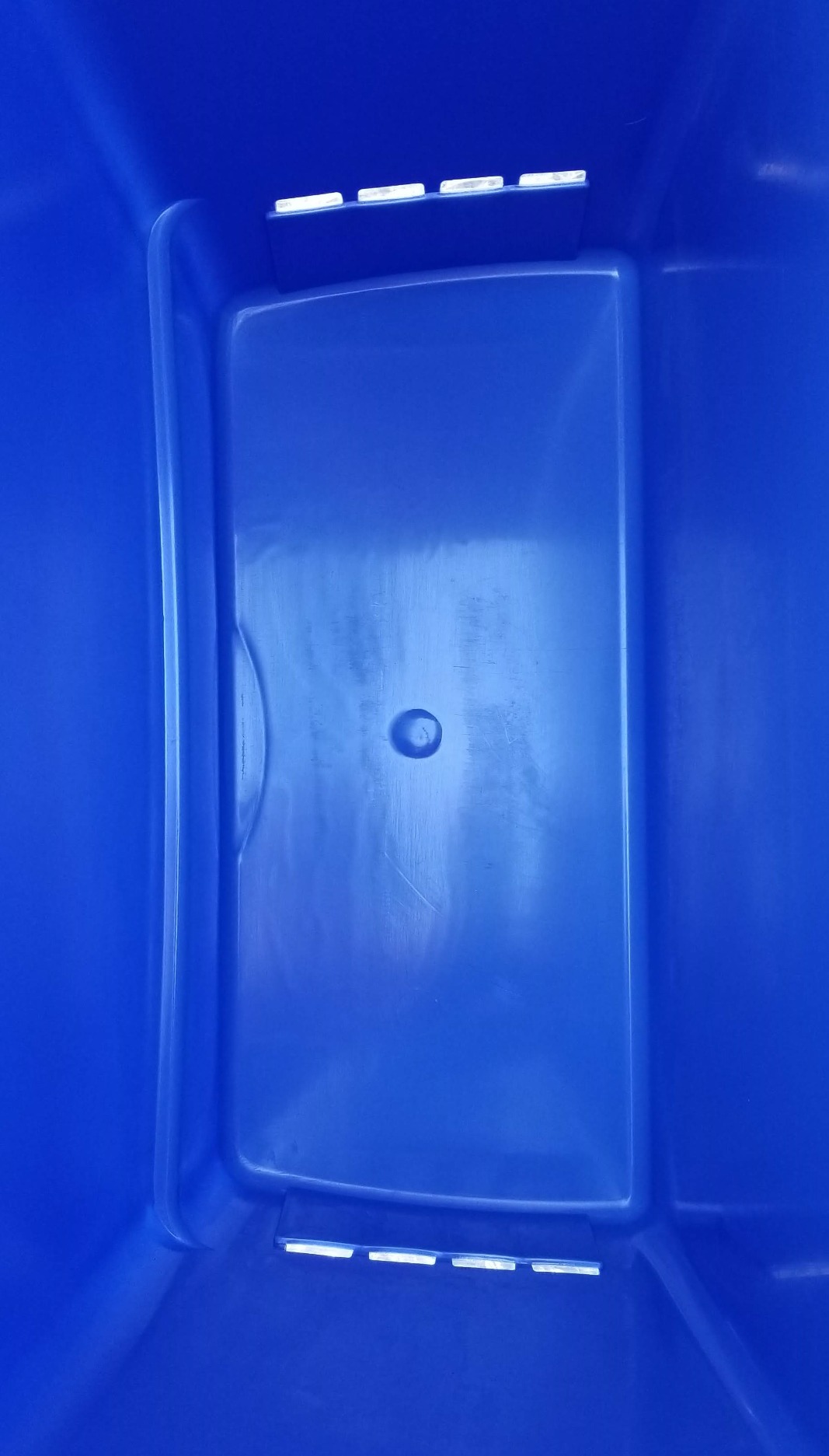 simplehuman Rectangular Dual Compartment Recycling Kitchen Step Trash Can, 46 Liter, Brushed Stainless Steel - Customer Photo 1