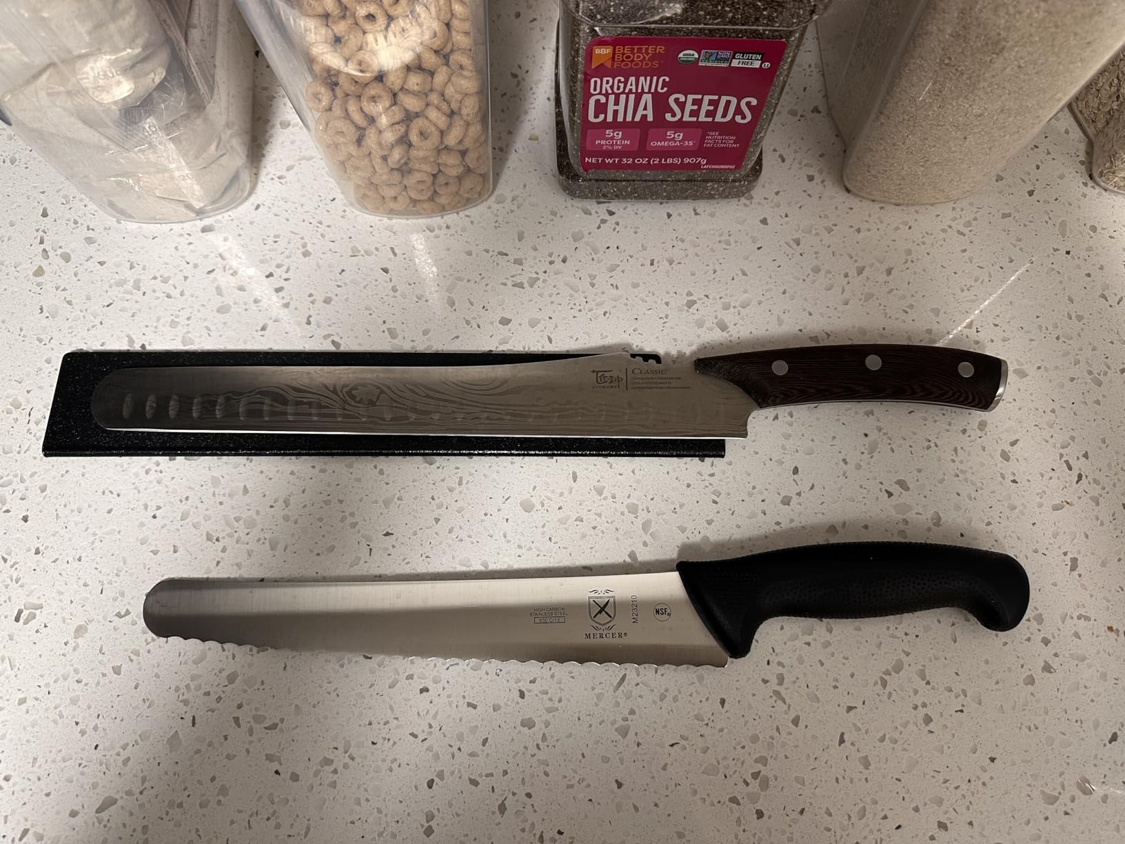 Mercer Culinary M22003 Millennia Black Handle, 3.5-Inch, Paring Knife Customer Review Mercer Culinary M22003 Millennia Black Handle, 3.5-Inch, Paring Knife - Customer Photo 4