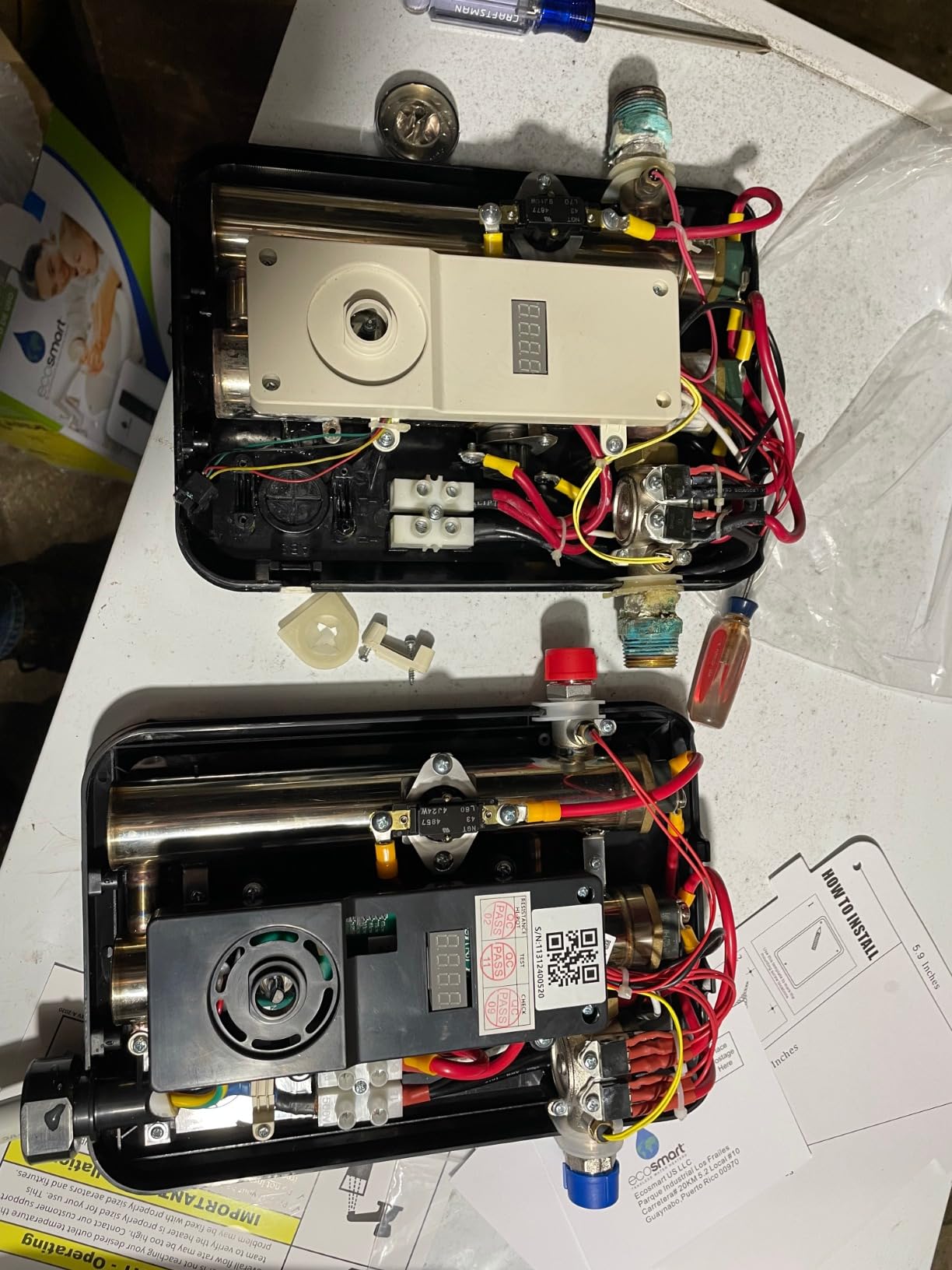 EcoSmart ECO 11 Electric Tankless Water Heater, 13KW at 240 Volts with Patented Self Modulating Technology - Customer Photo 1