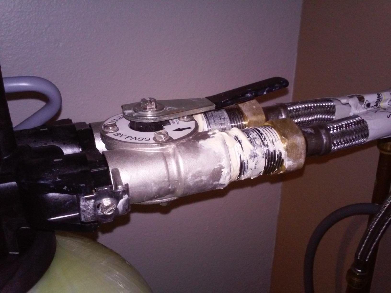 AFWFilters AIS10-25SXT AFW Air Injection Iron, Sulfur, and Manganese Removal Oxidizing Water Filter, Almond Or Black - Customer Photo 3