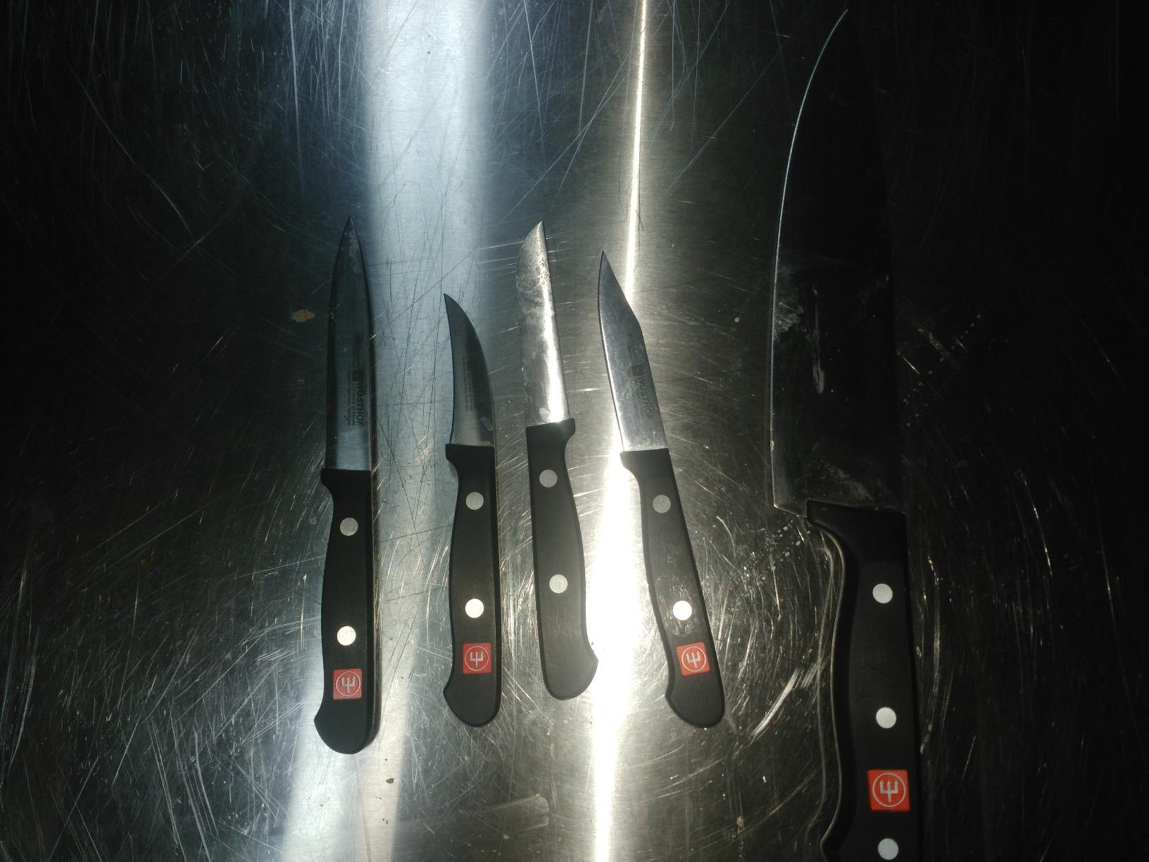WÜSTHOF Gourmet 2-Piece Chef's Knife Set,Black - Customer Photo 1