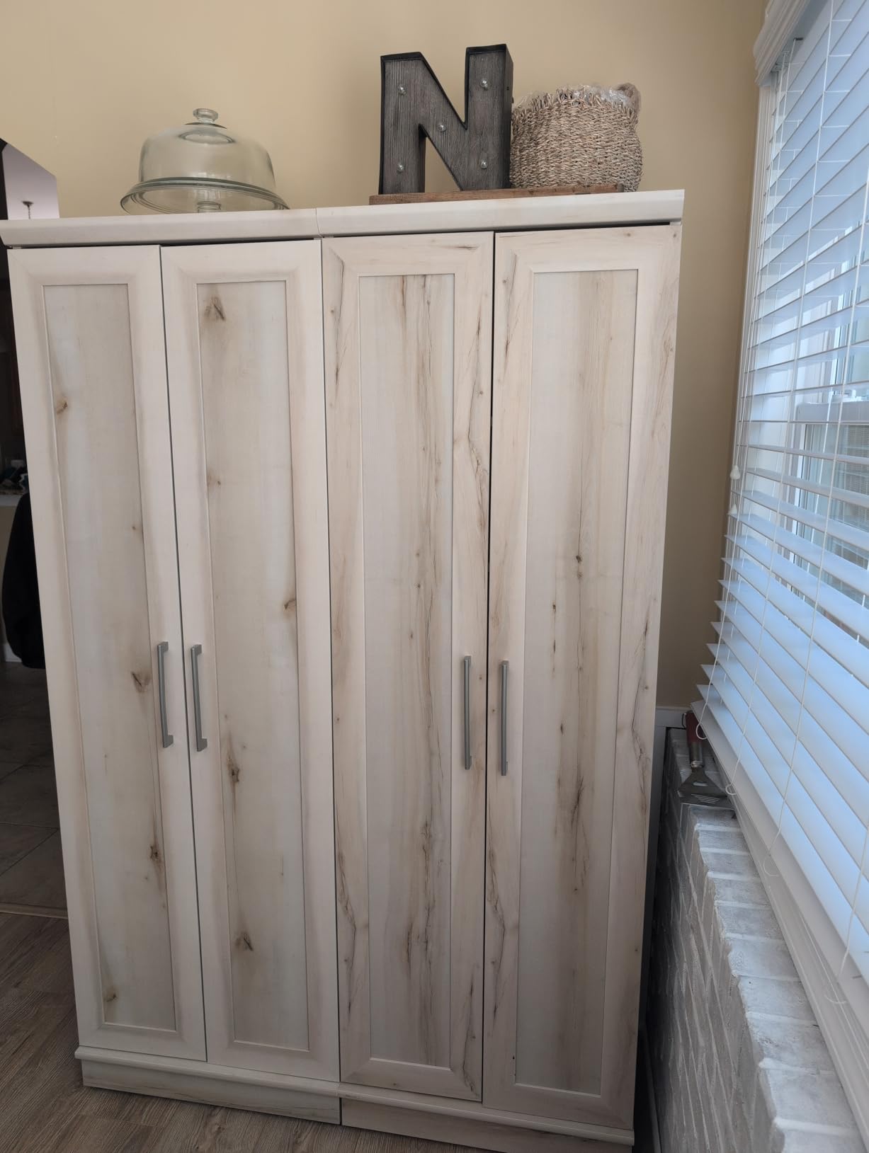 Sauder HomePlus Storage Cabinet/ Pantry cabinets, Dakota Oak finish - Customer Photo 2