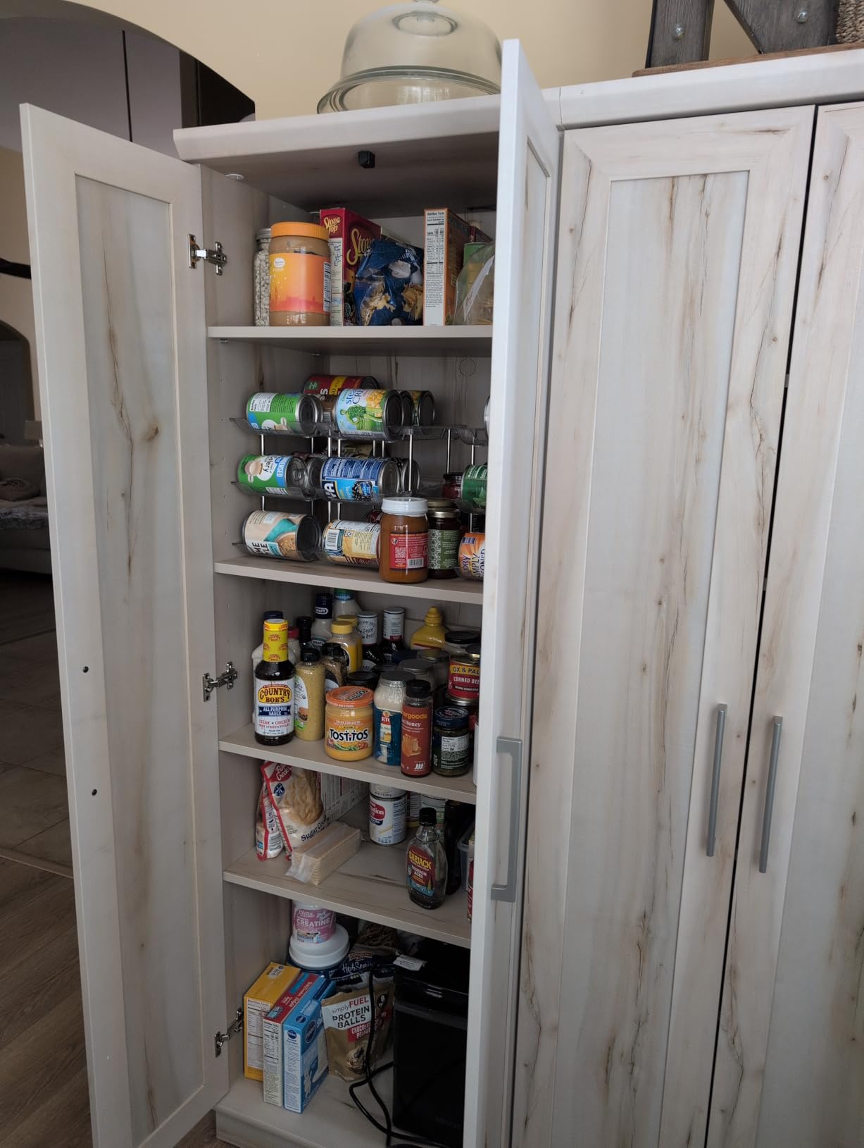 Sauder HomePlus Storage Cabinet/ Pantry cabinets, Dakota Oak finish - Customer Photo 4