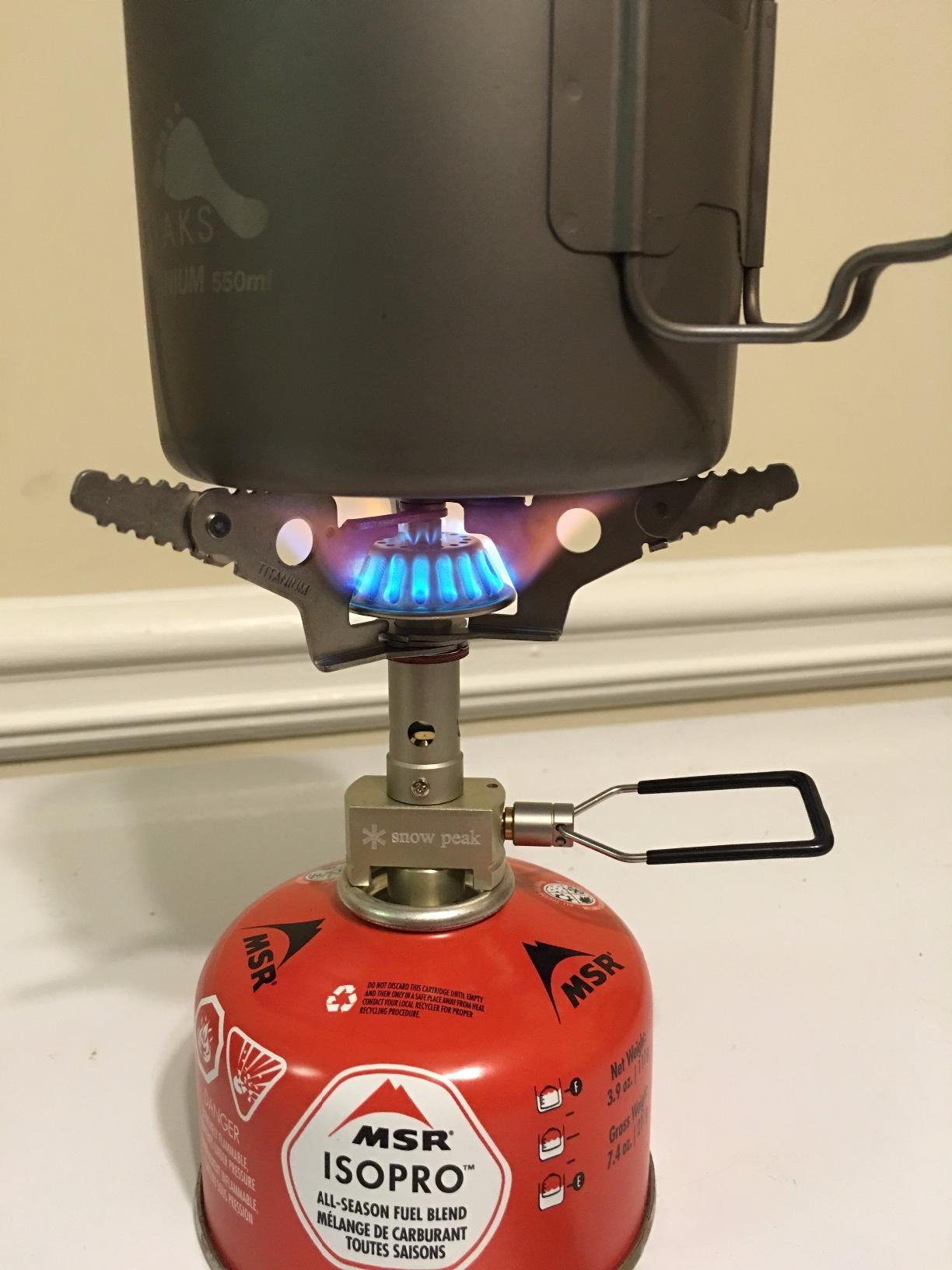 LiteMax Titanium Ultralight Backpackers Stove customer photo 2