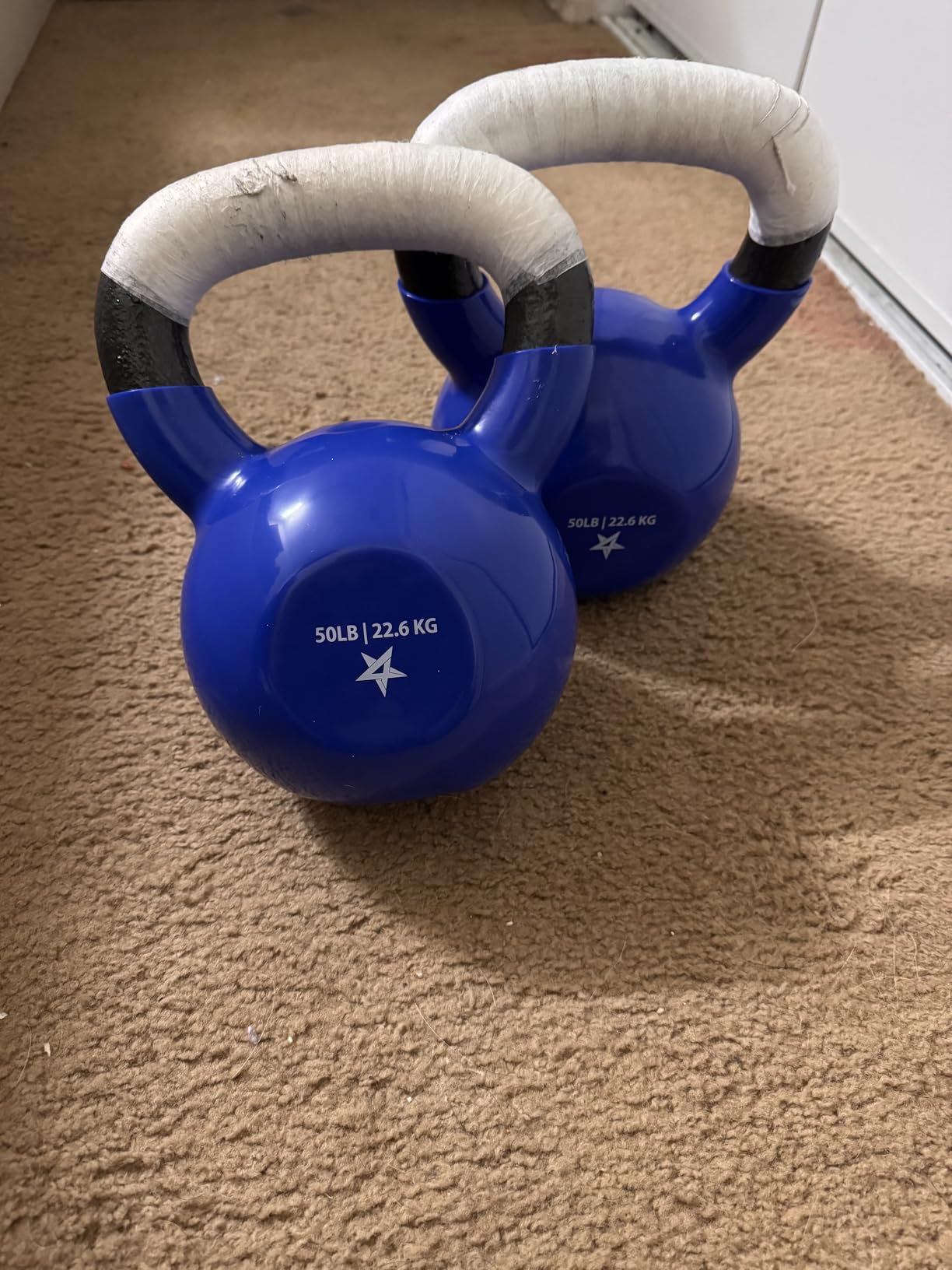Yes4All Kettlebell, 5-100 LB Vinyl Coated Cast Iron Strength Training Kettlebells customer photo 1
