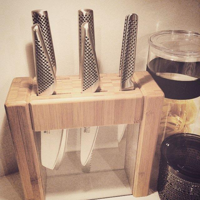 Global 7-piece Ikasu Knife Block Set - Customer Photo 5
