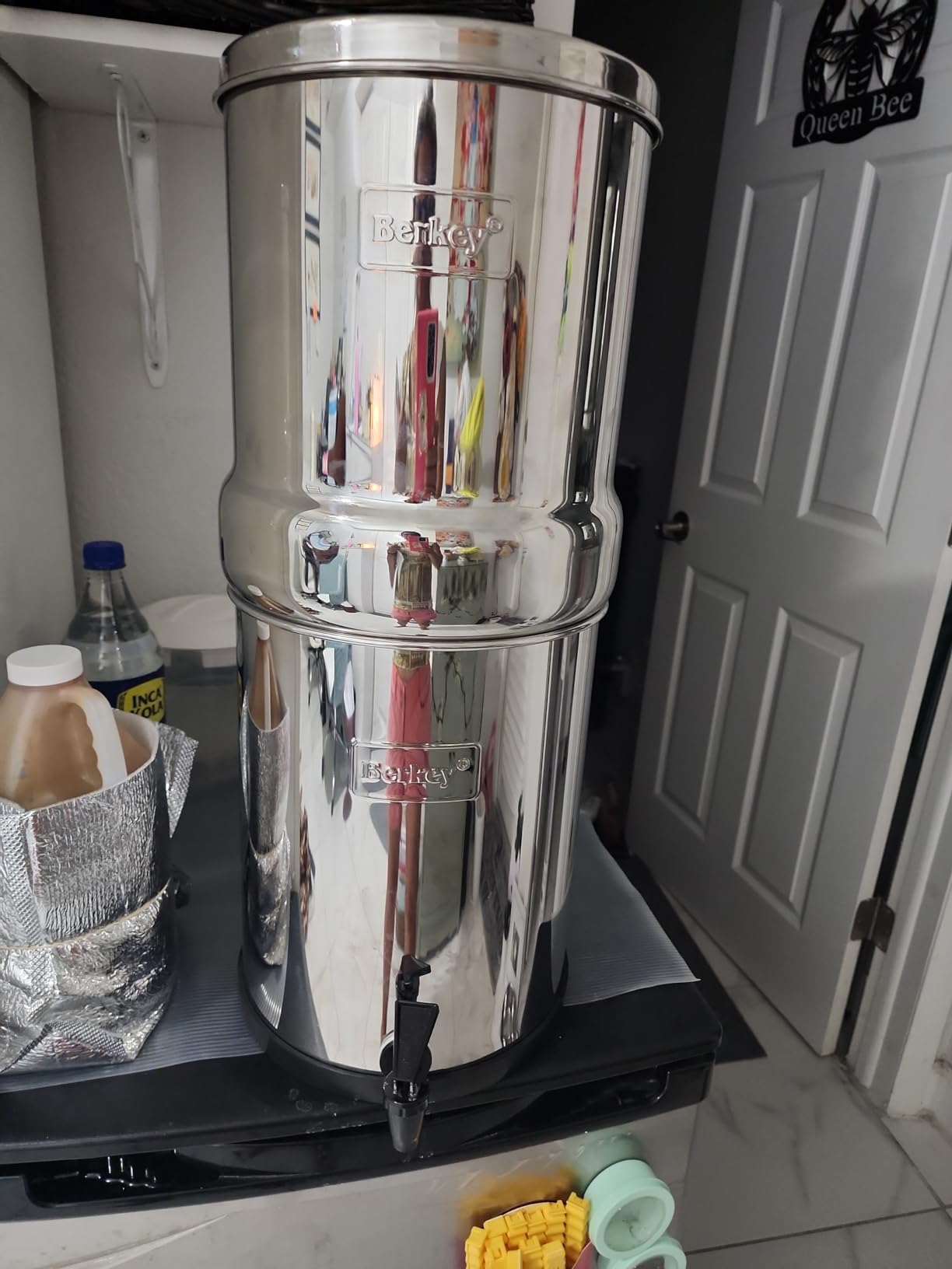 Royal Berkey Gravity-Fed Stainless Steel Countertop Water Filter System 3.25 Gallon with 2 Authentic Black Berkey Elements BB9-2 Filters Customer Review Royal Berkey Gravity-Fed Stainless Steel Countertop Water Filter System 3.25 Gallon with 2 Authentic Black Berkey Elements BB9-2 Filters - Customer Photo 1